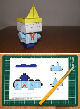 R60.00 Printable paper Build-A-Oliver. Build your own Oliver and list him come to life.